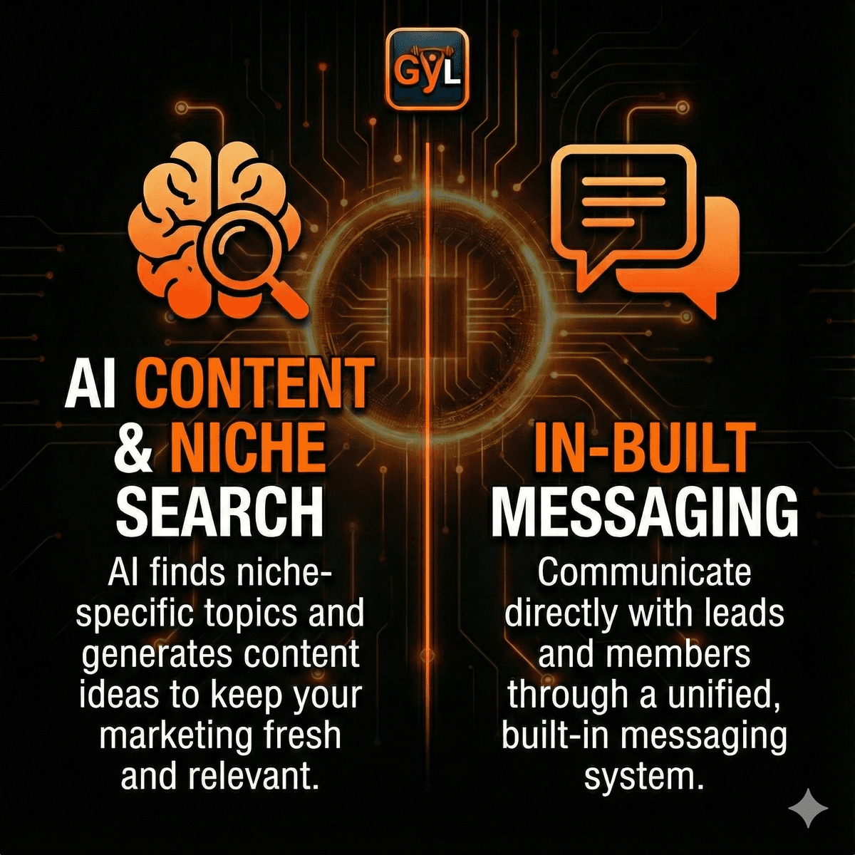 AI Content & In-Built Messaging